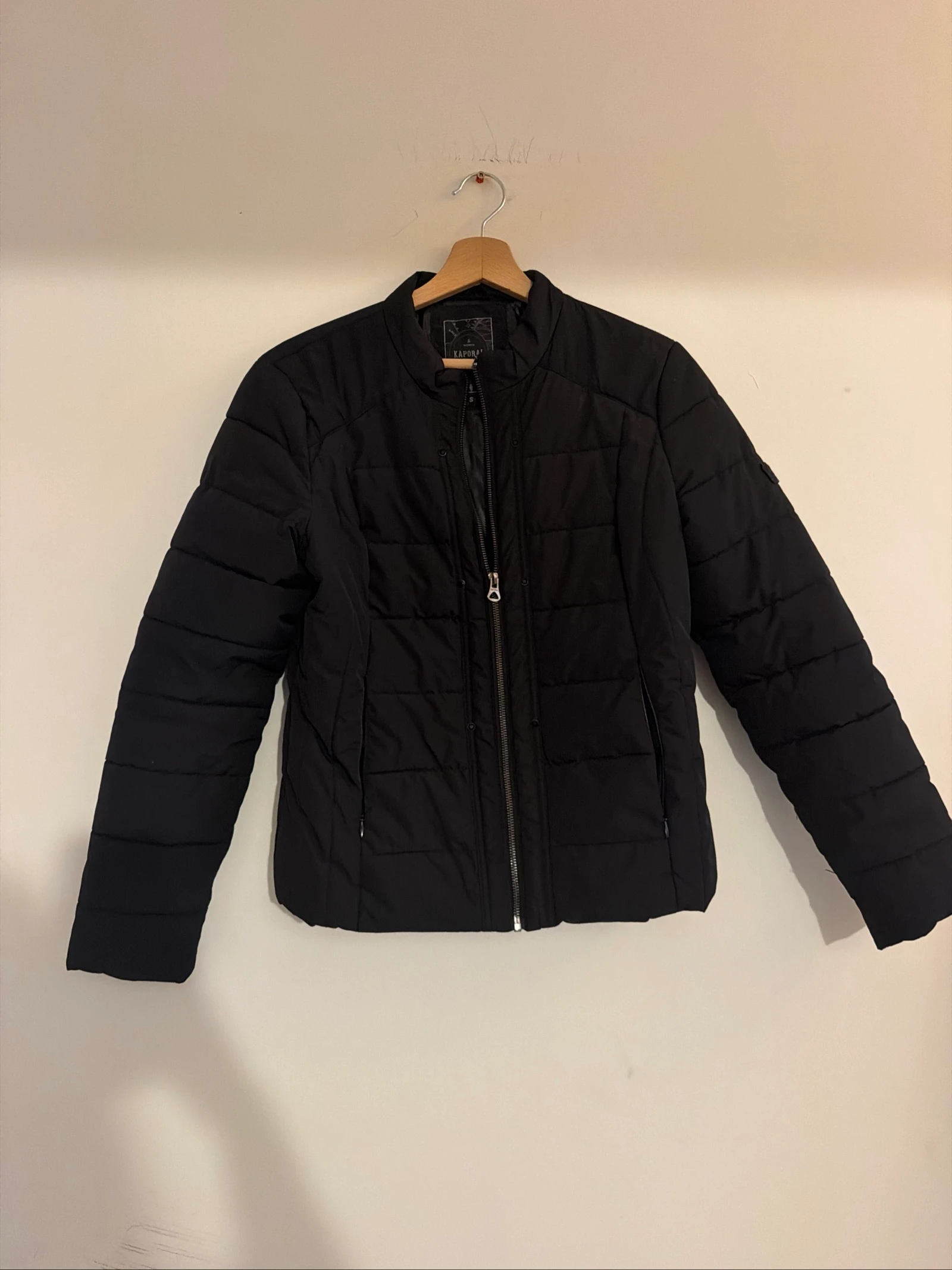 Doudoune femme noir Kaporal taille S bon état 